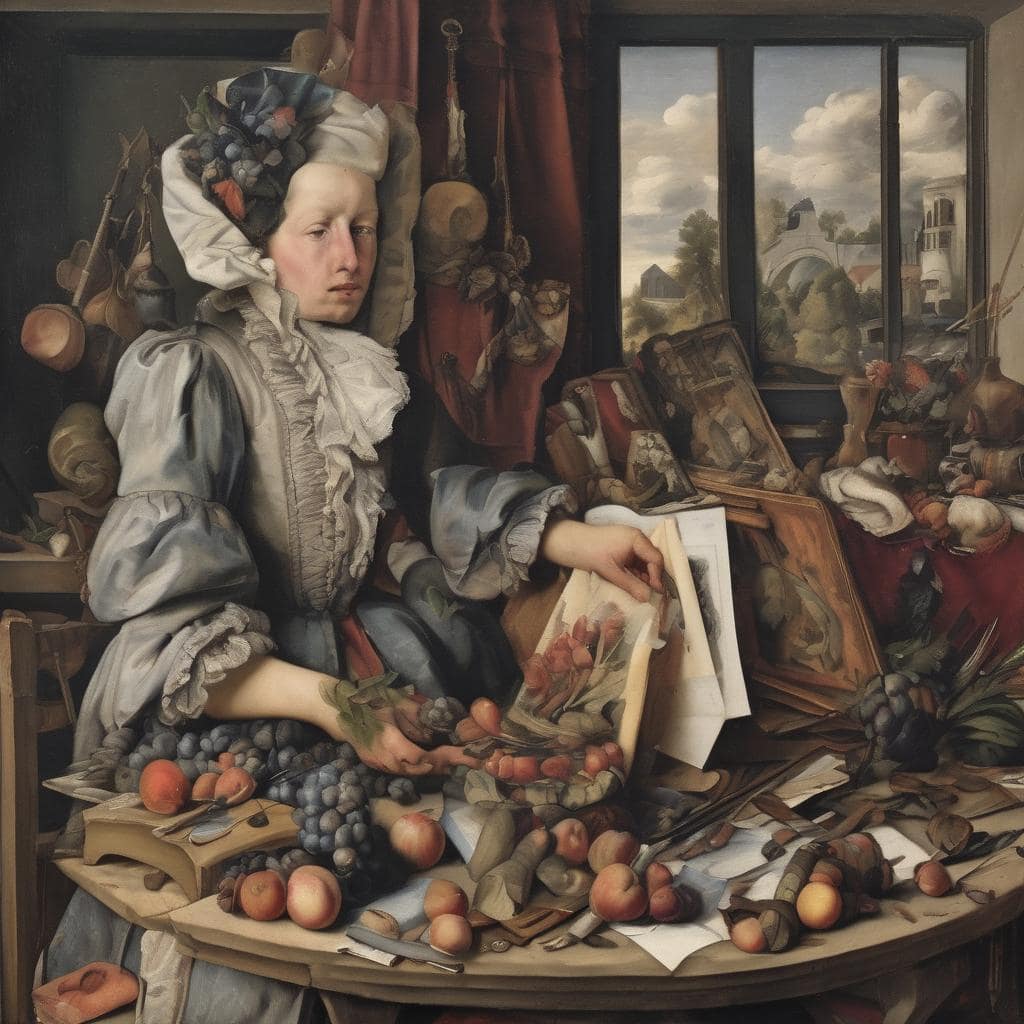 Οπτικό έργο με καλλιτέχνες και καινοτομία στη σύγχρονη τέχνη, αναδεικνύοντας την δημιουργική έκφραση και την πειραματική καλλιτεχνική πρακτική.